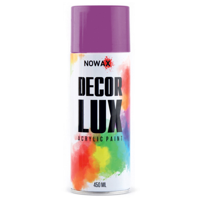 Фарба акрилова Nowax Spray Фіолетовий 450мл