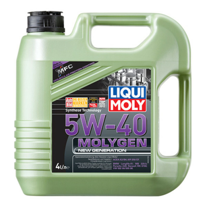 Моторне масло Liqui Moly Molygen New Generation 5W-40 4л
