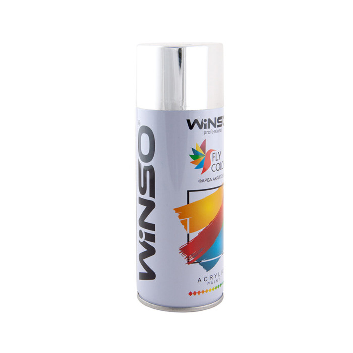 Фарба акрилова Winso Spray Хром 450мл
