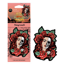 Ароматизатор Aroma Car Cellulose Dia De Los Muertos - Pomegranate сухий