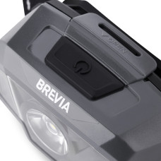 Ліхтар налобний Brevia 200Lm, 3 режими+flash, 3xAAA