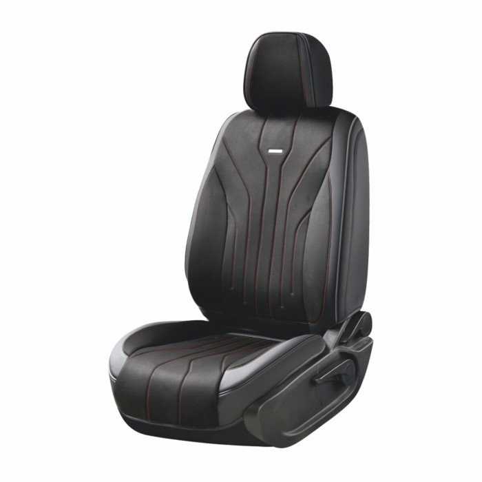 Комплект, 5D чохли для сидінь Beltex Sierra, black-red
