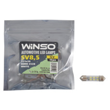 Автолампа Winso LED 12V SMD SV8.5 T11x36, 10шт 127480