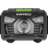 Ліхтар налобний Winso 100Lm, 3W LED, 3xAAA, з сенсором білий/червоний