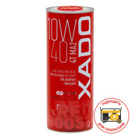 Моторне масло Xado Atomic Oil 4T MA2 Red Boost 10W-40 1л