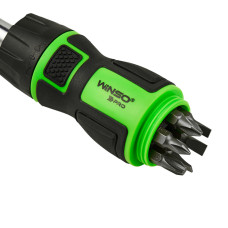 Викрутка Winso Pro реверсивна з комплектом насадок 6в1