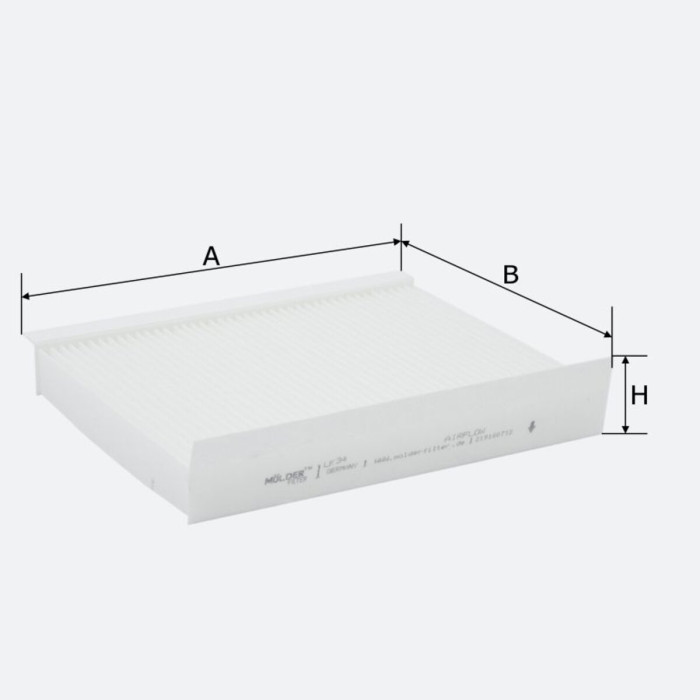 Фільтр салону Molder Filter LK 34 (WP9130, LA144, CU2335)