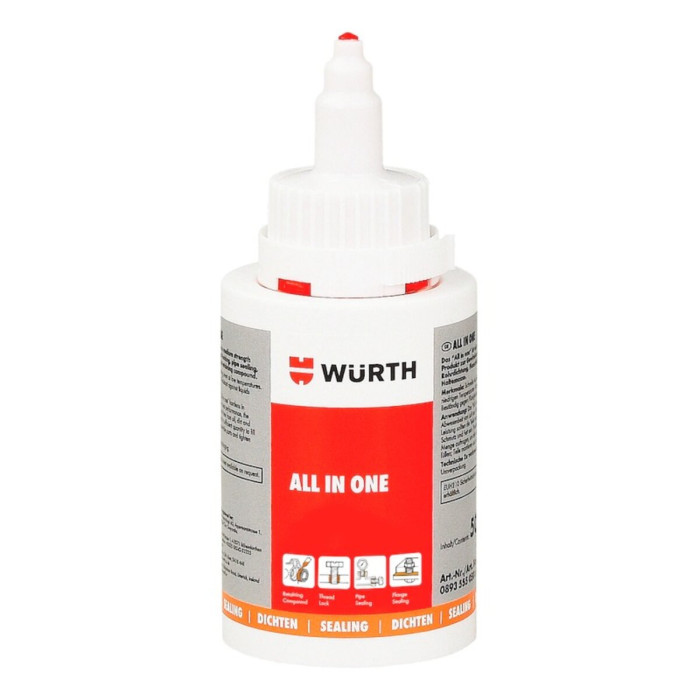 Герметик анаеробний Wurth All-In-One, DOS-Sys. 50мл