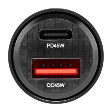 Автомобільний зарядний пристрій Winso Pro 45W 1xUSB-C+1xUSB-A
