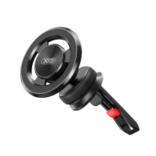 Тримач телефону автомобільний XO C130 MagSafe Dedicated Magnetic Suction Air Outlet Metal Bracket чорний