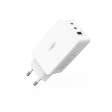 Мережевий зарядний пристрій XO CE13 GaN 65W Fбілий