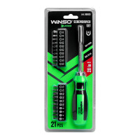 Викрутка Winso Pro з комплектом насадок 20шт