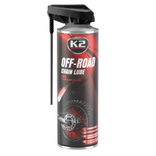 Змазка для ланцюгів K2 Off Pro Chain Lube рідка синтетична прозора аерозоль 500мл