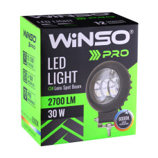 Фара світлодіодна Winso Pro 10-30V, 30W (3x10W), 2700Lm, CSP1860DE 1шт (780770)