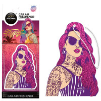 Ароматизатор Aroma Car Cellulose Hype Girl - Pink Hair сухий