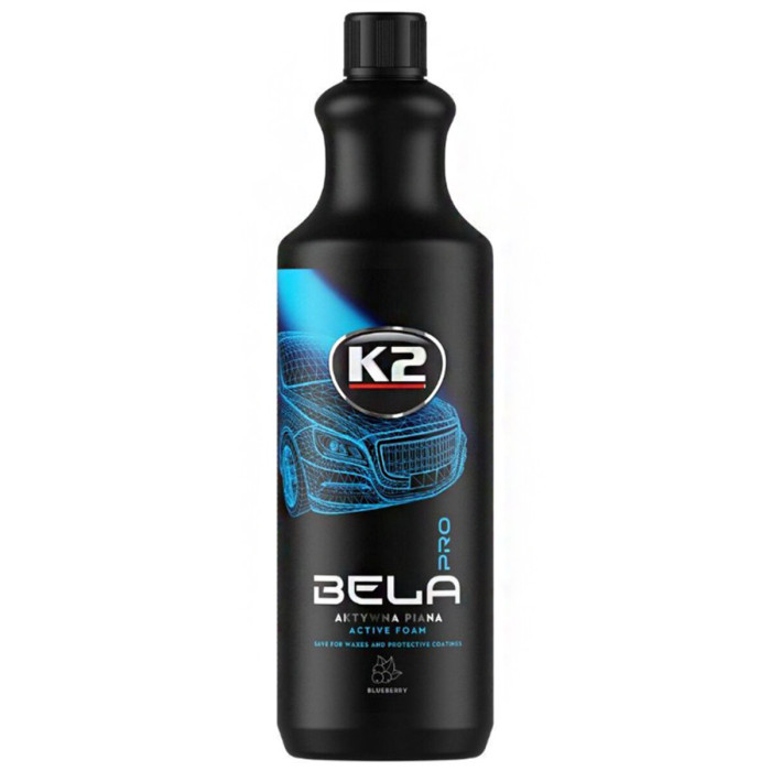Активна піна K2 Bela Pro Blueberry для безконтактної мийки концентрат лохина 1л