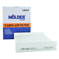 Фільтр салону Molder Filter LK347 (WP9320, LA457, CU2040, K1228)