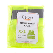 Жилет сигнальний Beltex зелений XXL