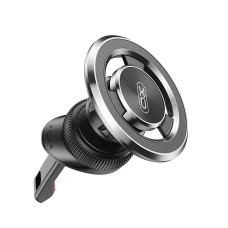 Тримач телефону автомобільний XO C130 MagSafe Dedicated Magnetic Suction Air Outlet Metal Bracket чорний