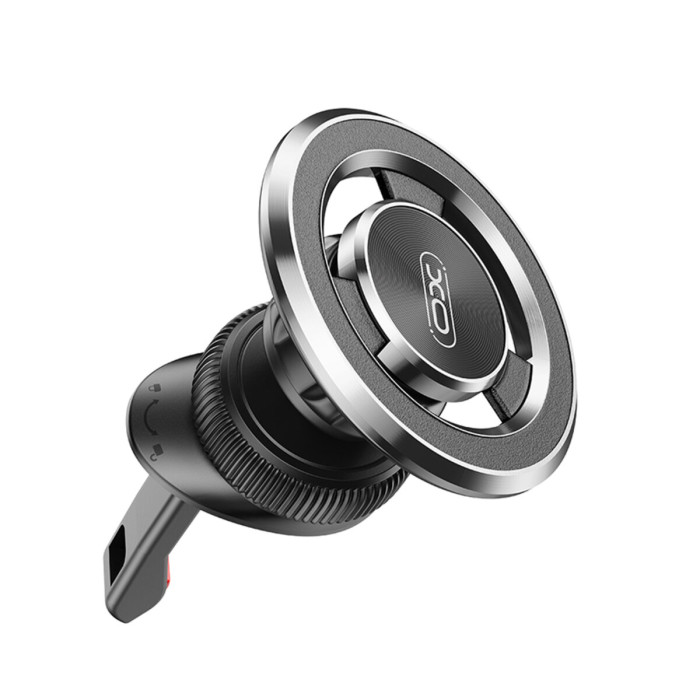 Тримач телефону автомобільний XO C130 MagSafe Dedicated Magnetic Suction Air Outlet Metal Bracket чорний