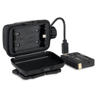 Ліхтар налобний Brevia 600Lm, 3W CREE XPG+COB, 1200mAh/3xAAA, білий/червоний