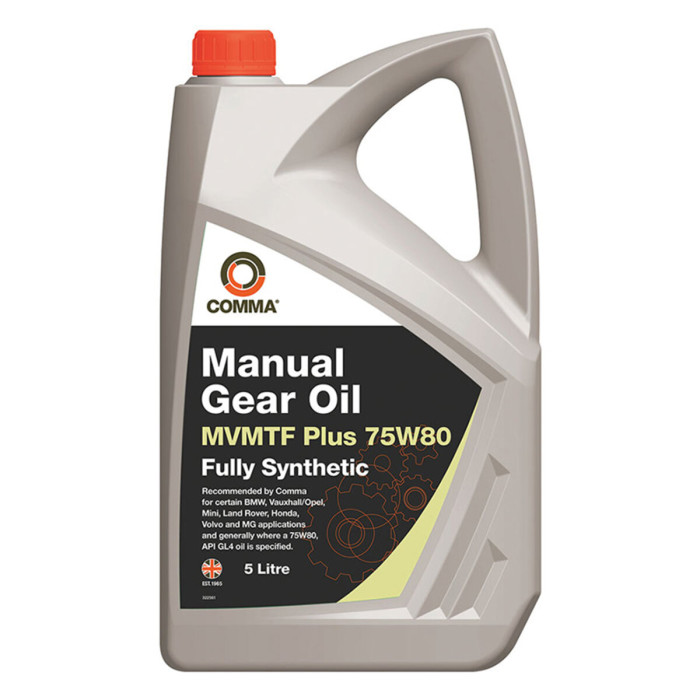 Трансмісійне масло Comma MVMTF FS Plus 75W-80 GL4 5л