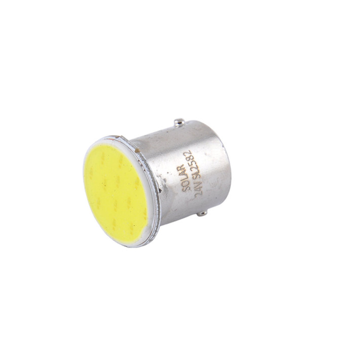 Автолампа Solar LED 24V G18.5 BA15s white, 2шт