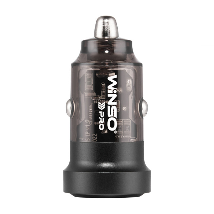 Автомобільний зарядний пристрій Winso Pro 45W 1xUSB-C+1xUSB-A