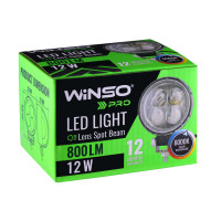 Фара світлодіодна Winso Pro Epistar 4D точковий 10-30V, 12W (4x3W), 1шт (780130)