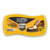 Губка для взуття Barton відновлююча для гладкої шкіри безбарвна