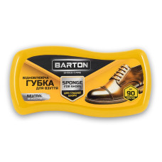 Губка для взуття Barton відновлююча для гладкої шкіри безбарвна