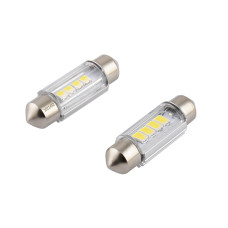 Автолампа Brevia S-Power LED C5W (C10W) T11x36 180Lm 4x2835SMD 12V CANbus, 2шт