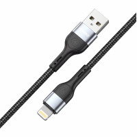 Кабель Winso Pro USB to Lightning TPE+плетіння 1,2м чорний