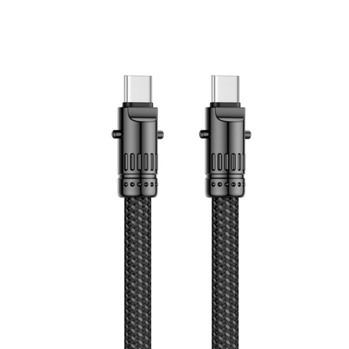 Кабель XO Lanyard Bullet Type-C to Type-C 60W 1,2м чорний