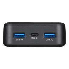 Повербанк (Power Bank) Brevia 20000mAh 22,5W, Li-Pol, LCD чорний