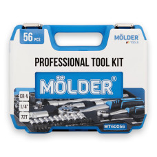 Професійний набір інструментів в кейсі Molder 1/4