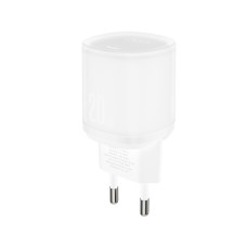 Мережевий зарядний пристрій XO L143 PD20W Single USB-C + Lightning кабель білий