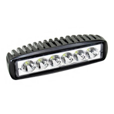 Фара світлодіодна Brevia Epistar Spot 10-30V, 18W (6x3W), 1320Lm, 1шт (10611SX1)