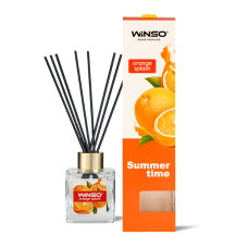 Аромадифузор з паличками Winso Summer Time - Orange Splash 100мл