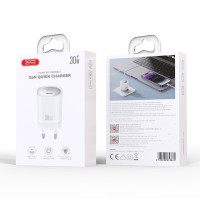 Мережевий зарядний пристрій XO CE20 PD30W/PPS33W 1USB-C білий