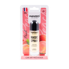 Ароматизатор Winso Magic Spray Peach, 30мл 532560 у вигляді спрею