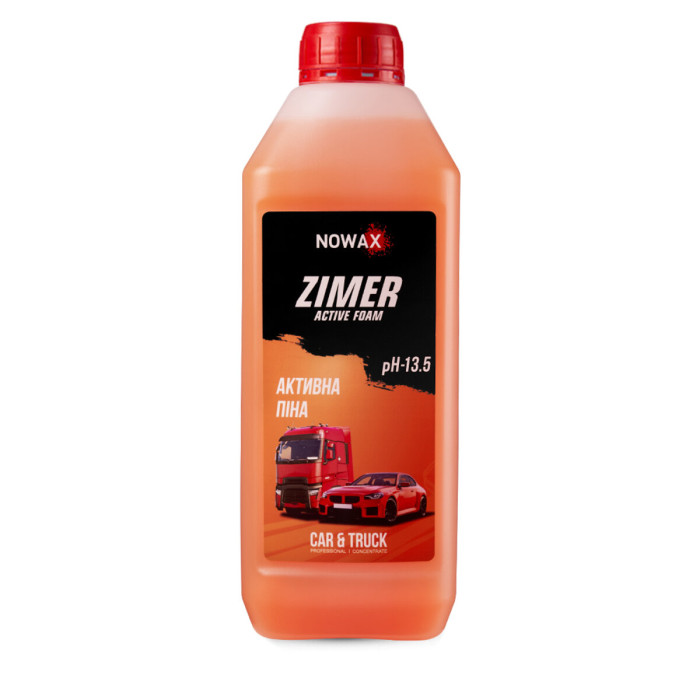 Активна піна Nowax Zimer Active Foam концентрат для безконтактної мийки 1л