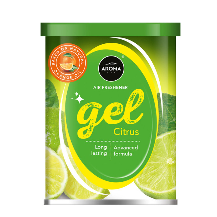 Ароматизатор Aroma Car Terpen Gel Citrus гелевий 80g