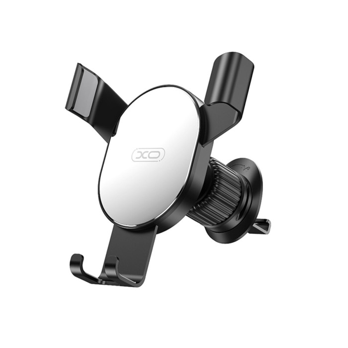 Тримач телефону автомобільний XO 126 Mirror Face Gravity Air Outlet Latch Bracket чорний