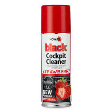 Поліроль для панелі приладів Nowax Cockpit Cleaner Spray Полуниця, 200мл