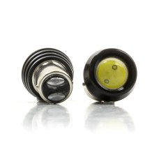Автолампа Solar LED 12V S25 BAY15D 1SMD 1.5W+Lens white