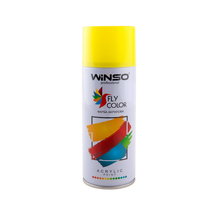Фарба акрилова Winso Spray Жовтий 450мл