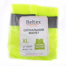 Жилет сигнальний Beltex зелений XL