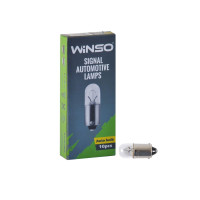 Лампа розжарювання Winso 12V T4W 4W BA9s, 10шт