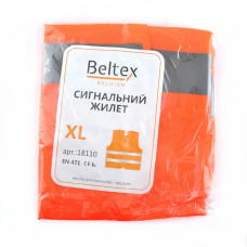 Жилет сигнальний Beltex помаранчевий XL